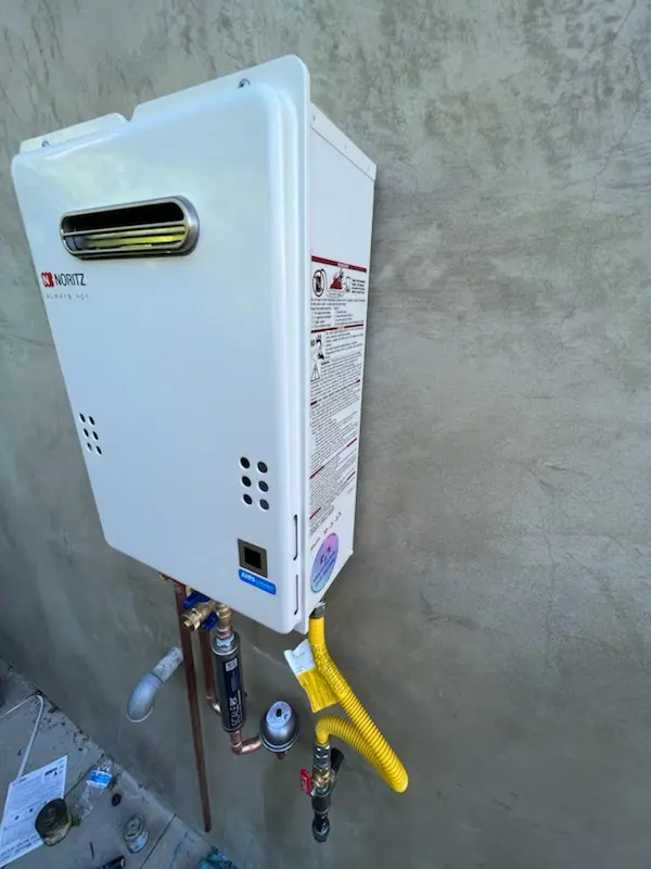 Tankless water heater installation for Mamanasco Lake homes